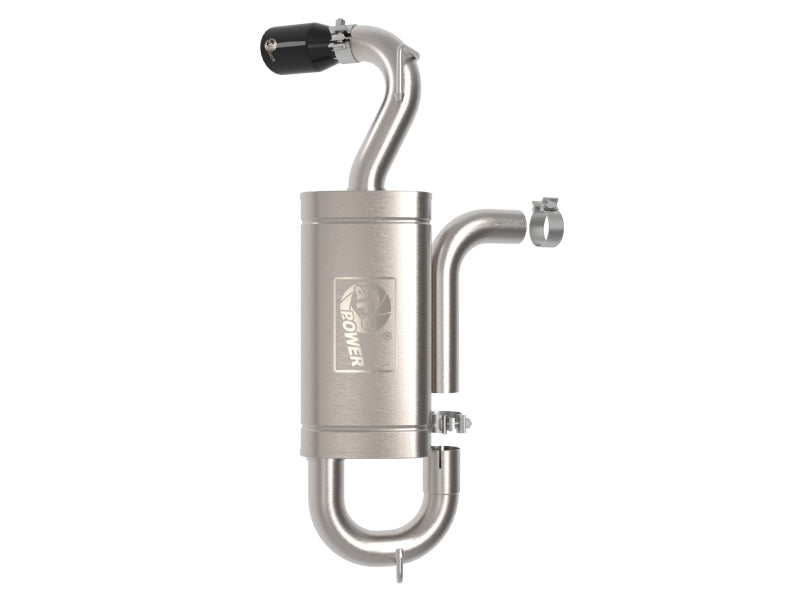 aFe Ford Bronco Sport 21-22 L3-1.5L (t)/L4-2.0L (t) Vulcan Axle-Back Exhaust System- Black Tips - 49-33141-B