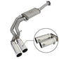 aFe Rebel Exhausts 3in SS Cat-Back 15-16 Ford F-150 EcoBoost V6 2.7/3.5L V8 5.0L w/ Polished Tips - 49-43081-P