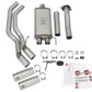 aFe Rebel Exhausts 3in SS Cat-Back 15-16 Ford F-150 EcoBoost V6 2.7/3.5L V8 5.0L w/ Polished Tips - 49-43081-P