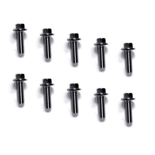 Kooks GM Gen V Stainless Header Bolt Kit Qty 10 - M8 - 1.25 x 25mm Bolts - BK113