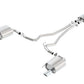 Borla Cat Back 15-17 Ford Mustang 3.7L V6 MT/AT 2.25in Pipe 4in Single Round Rolled Tips - 140587