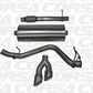Corsa 14-19 GMC Sierra/Chevy Silv 1500 Reg. Cab/Long Bed 5.3L V8 Polished  Single Side CB Exhaust - 14872