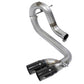 aFe Rebel Series DPF-Back 3in Side Exit SS Exhaust w/ IC Black Tip 2016 GM Colorado/Canyon 2.8L (td) - 49-44065-B