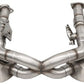 Corsa 20-25 Corvette C8 3in Valved Cat-Back 4.5in Blk Quad Tips Fits Factory Perf Exhaust DeletesAFM - 21103BLK