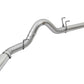 aFe ATLAS 5in DPF-Back Alum Steel Exhaust System w/Polished Tip 2017 Ford Diesel Trucks V8-6.7L (td) - 49-03090-P