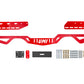 UMI Performance 78-88 GM G-Body Modular Adjustable Transmission Crossmember - Red - 3108-R