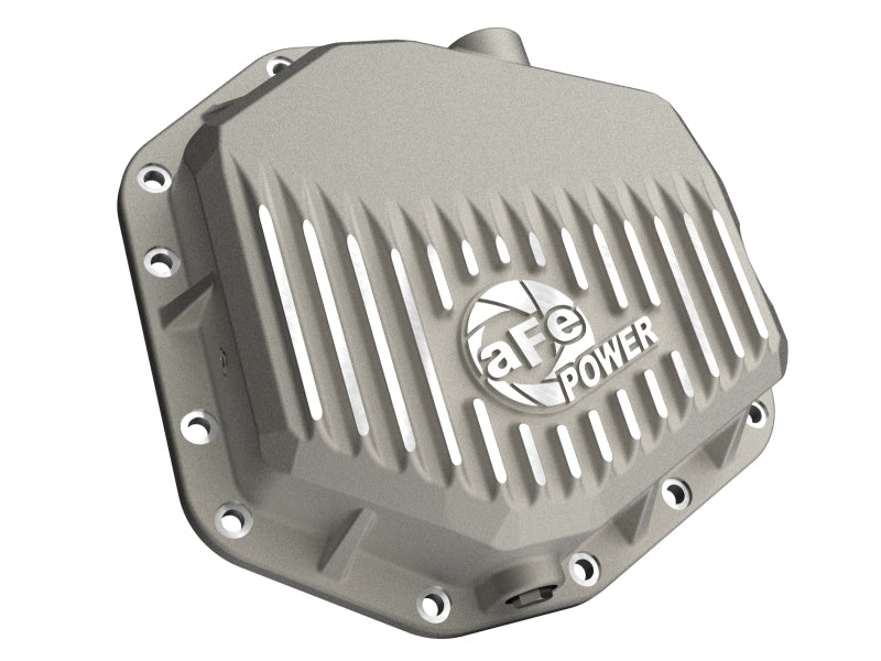 aFe 22-25 Ford Bronco Raptor V6 Rear Diff Cover - Raw w/ Machined Fins - 46-71460A