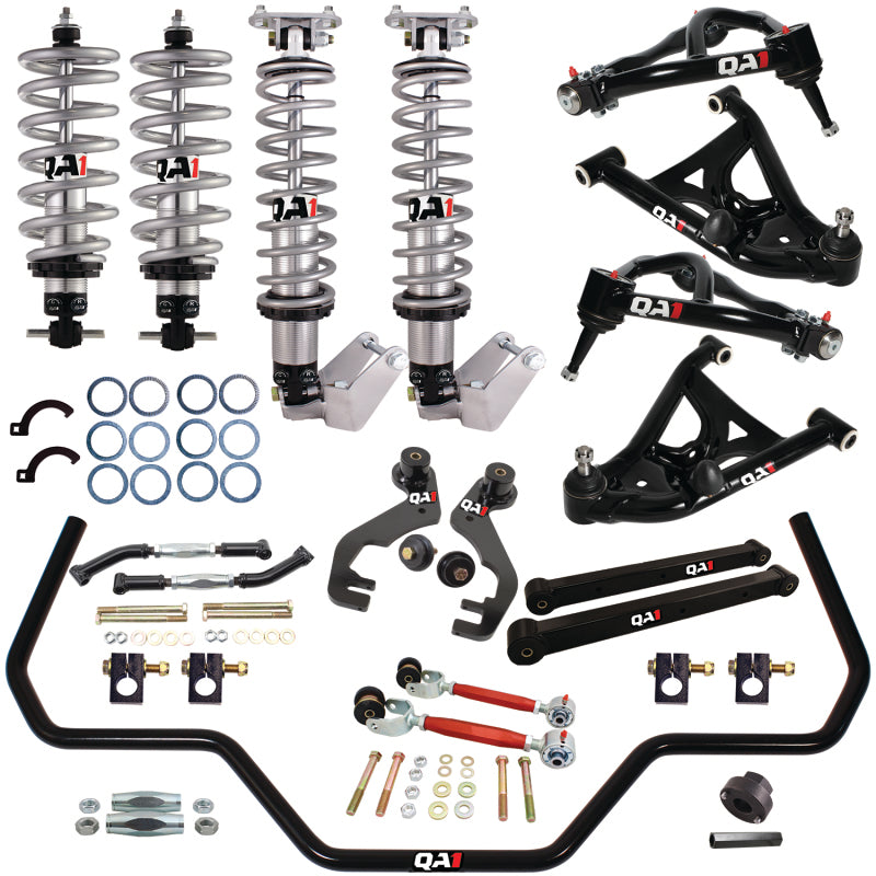 QA1 78-88 GM G-Body Level 2 Drag Kit 2.0 w/ Shocks - DK22-GMG1