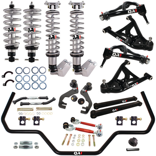 QA1 78-88 GM G-Body Level 2 Drag Kit 2.0 w/ Shocks - DK22-GMG1