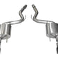 Corsa 2015-2017 Ford Mustang GT 5.0 3in Axle Back Exhaust Black Dual 4.5in Tip Sport - 14326BLK