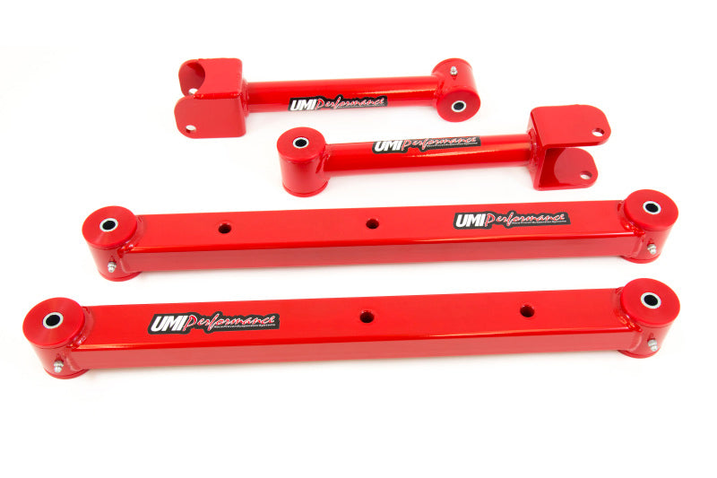 UMI Performance 64-67 GM A-Body Rear Control Arm Kit Boxed Lowers - 402418-R