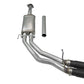 aFe Rebel Exhausts 3in SS Cat-Back 15-16 Ford F-150 EcoBoost V6 2.7/3.5L V8 5.0L w/ Black Tips - 49-43081-B
