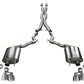 Corsa 2018-2023 Ford Mustang GT Convertible Sport Cat-Back Exhaust w/ 4in Tips - 21047