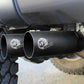 aFe Rebel Exhausts 3in SS Cat-Back 09-14 Ford F-150 4.6/5.0/5.4L w/ Black Tips - 49-43080-B