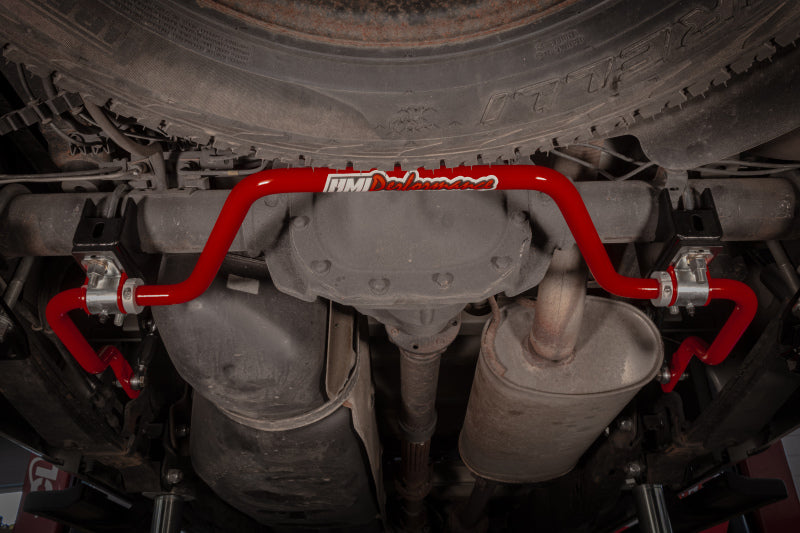 UMI Performance 15-24 Ford F-150 1in Solid Rear Sway Bar - Red - 6580-R
