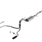 Borla F-150 2021 5.0L 4dr CC SB EC STB Lariat/KR/Pltm/LTD 3/2.25 SRE Cat-Back Touring Black CHR Tips - 140865BC