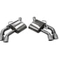 Corsa 16-24 Chevrolet Camaro SS/ZL1 6.2L V8 Polished Xtreme Axle-Back Exhaust (w/ Factory NPP Valve) - 14789