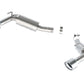 Borla 14-15 Camaro SS 6.2L V8 RWD Single Split Rr Exit ATAK Exhaust (rear section only) - 11851