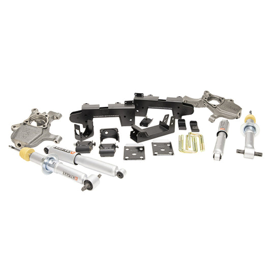 Belltech LOWERING KIT 2019 Chevrolet Silverado / GMC Sierra 1500 2WD All Cab - 2-4in Fr / 6in R - 1040SP