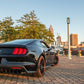 Corsa 2015-2017 Ford Mustang GT 5.0 3in Cat Back Exhaust Black Quad Tips (Sport) - 14337BLK