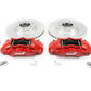 Alcon 2019+ Ford Ranger/2020+ Bronco 2.3L 350x34mm Rotors 6-Piston Calipers Front Brake Kit - Red - ALABKF1551K61