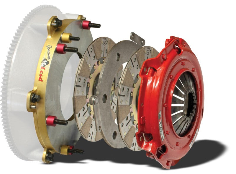 McLeod RXT Corvette 2009 Up LS9 MODular Assy Spg Hub 1-1/8 X 26 Spline W/Street Base Plate - 6976-07M