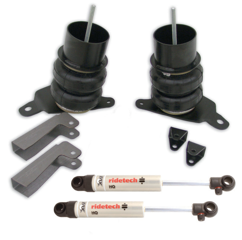 Ridetech 64-72 GM A-Body Front CoolRide Air Spring & HQ Shock Kit - 11221010