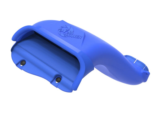 aFe Rapid Induction Dynamic Air Scoop 2021+ Ford F-150V6/V8 - Blue - 52-10010SL