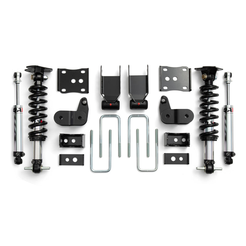 QA1 21-25 Ford F150 2WD Dual Adjustable Lowering Kit (3.5in-5.5in) - LK02-FF03