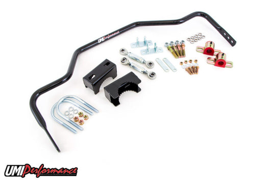 UMI Performance 78-88 GM G-Body 1in Tubular Rear Sway Bar Chassis Mounted Pro-Tour - 3044-275-B