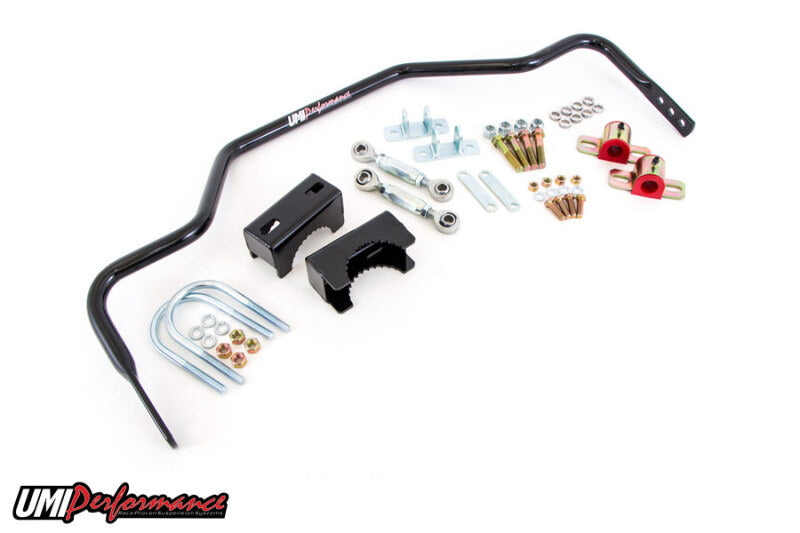 UMI Performance 78-88 GM G-Body 1in Tubular Rear Sway Bar Chassis Mounted Pro-Tour - 3044-300-B