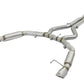 aFe MACHForce XP 3in Aggressive Toned Cat-Back Exhausts w/ Polished Tips 15-17 Ford Mustang V6/V8 - 49-33088-P