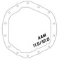 aFe Street Series Rear Differential Cover Raw w/ Machined Fins 20-21 GM Trucks V8-6.6L - 46-71260A