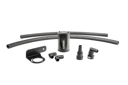 Corsa 2015-2025 Ford F-150 5.0L V8 (Auto) Aluminum Oil Catch Can w/Mounting Bracket - CC0009