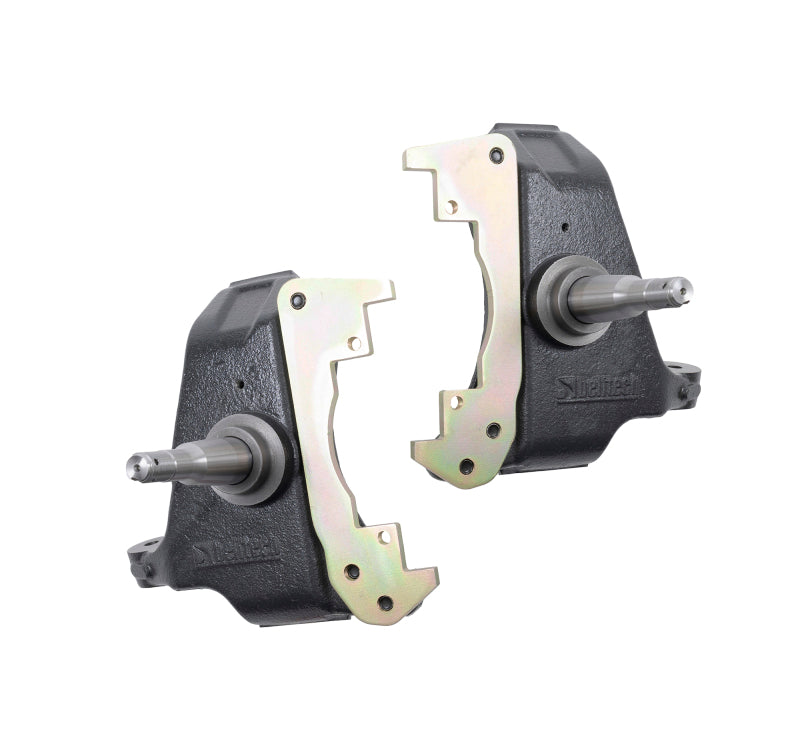 Belltech 88-98 Chevy 1500 3in. Drop Spindle Set (Single Piston Brake Setup) - 2503