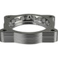 aFe 02-09 Chevrolet Trailblazer/ 02-09 GMC Envoy L6 4.2L Silver Bullet Throttle Body Spacer - Silver - 46-34022