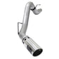 aFe LARGE BORE HD 3.5in DPF-Back Alum Exhaust w/Polished Tip 2016 GM Colorado/Canyon 2.8L (td) - 49-04064-P
