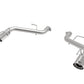 aFe POWER MACH Force-Xp 2.5in Axle-Back Exhaust System 16-20 Chevrolet Camaro SS V8 6.2L - Polished - 49-44118-P