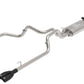 aFe Gemini XV 3in 304 SS Cat-Back Exhaust w/ Cutout 19-21 GM Silverado/Sierra 1500 V8- w/ Black Tips - 49-34139-B