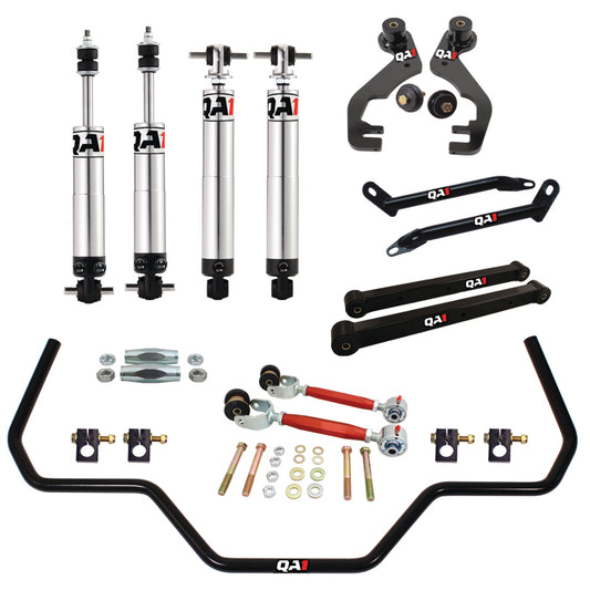 QA1 78-88 GM G-Body Level 1 Drag Kit 2.0 w/ Shocks - DK21-GMG1