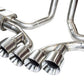 Kooks 97-04 Chevy Corvette Full 3in Axleback w/Pol Tips Requires 3in X-Pipe - 21506300