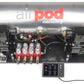 Ridetech RidePro E5 Air Ride Suspension Control System 5 Gallon Dual Compressor AirPod 1/4in Valves - 30514100