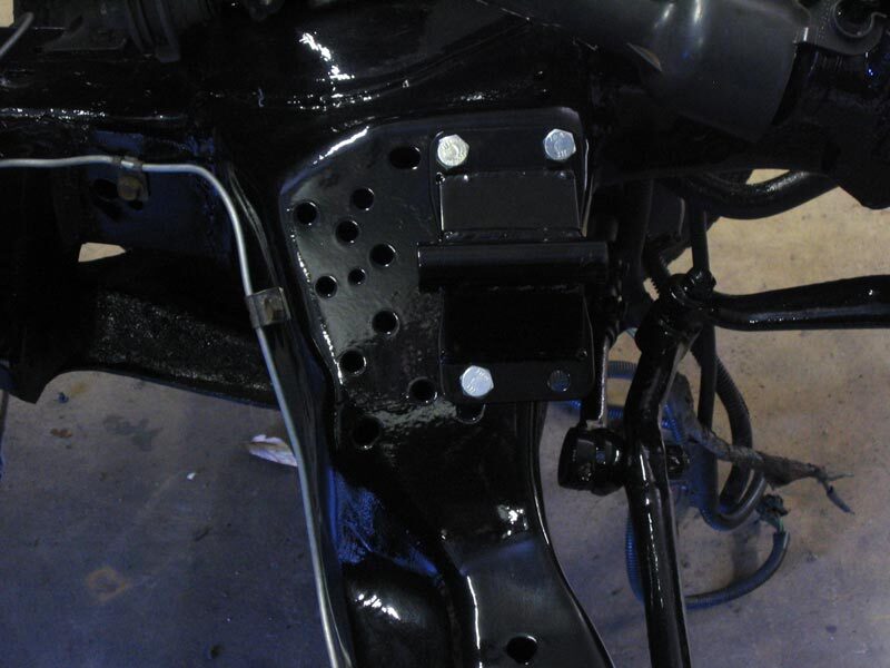 UMI Performance 74-92 GM F-Body GM G-Body Frame Side Solid Engine Mounts - 90051