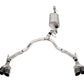 Corsa 2021-2025 Tahoe/GMC Yukon 4DR 5.3L 4WD Dual Rear 3in - 2.75in Sport Cat-Back DW 4in BLK Tips - 21127BLK