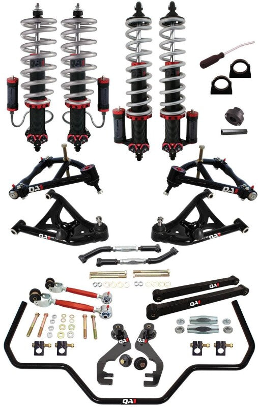 QA1 78-88 GM G-Body Level 3 Drag Kit 2.0 w/ Shocks - DK23-GMG1