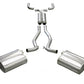Corsa 2010-2015 Chevrolet Camaro Coupe SS 6.2L V8 Auto Polished Sport Cat-Back + XO Exhaust - 14952