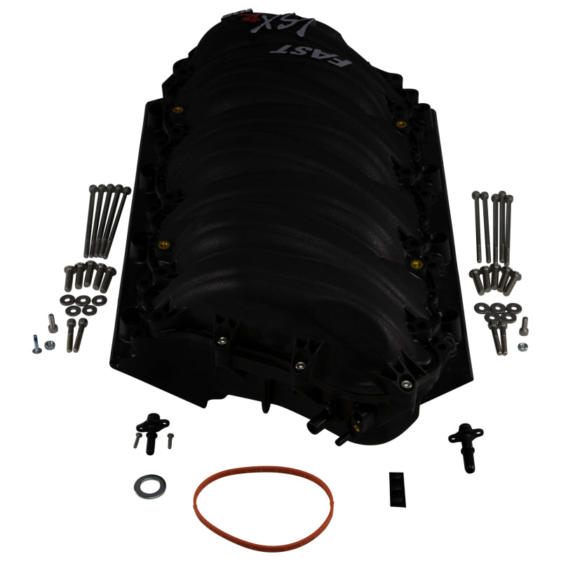 FAST LSXR Manifold 102MM Rect Port - Black - 146102B