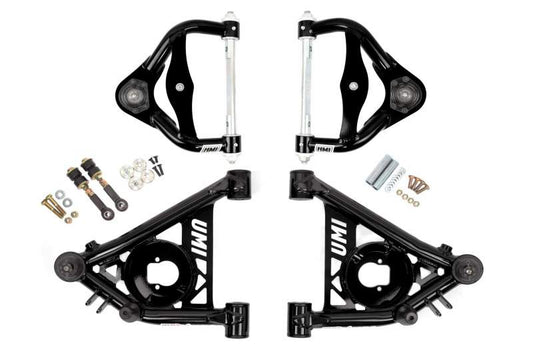 UMI Performance 78-88 G-Body S10 Tubular Front Upper & Lower A-Arms Poly - 303133-B