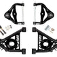 UMI Performance 78-88 G-Body S10 Tubular Front Upper & Lower A-Arms Poly - 303133-1-B