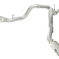 aFe MACHForce XP Exhaust Aluminized Dual Split DPF Back 11-15 GM Diesel Truck V8-6.6L (td) (pol tip) - 49-04043-P